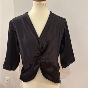 Elegant Black Women's Top